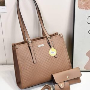 3 in 1 tote Croc print